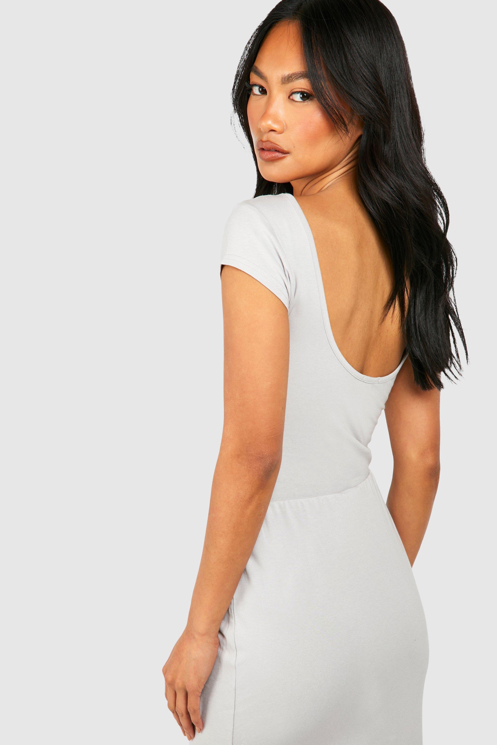 Boohoo on sale backless top